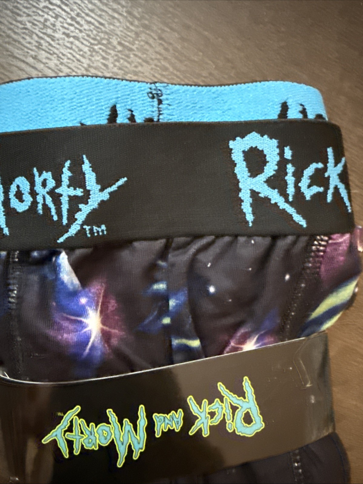 RICK & MORTY BOXER BRIEFS M(32-34) 2 PAIRS. NEW