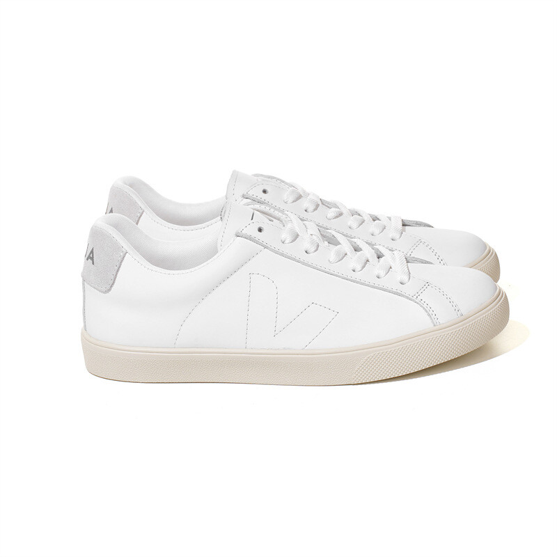 New Collection! Veja Esplar Women/Men Sneaker Extra White / Black, EU 36 – 45