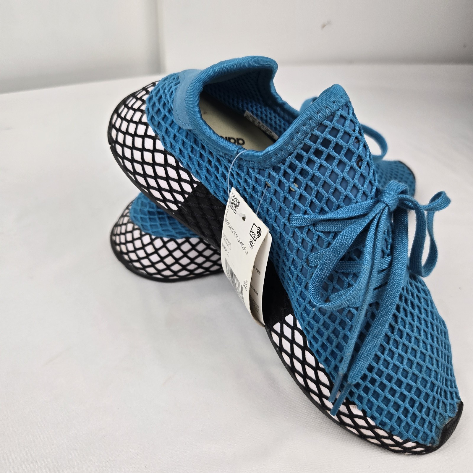 NWT ADIDAS DEERUPT RUNNER J SNEAKERS Low Cut MENS Or Youth 5.5/ W 7.5 D96720