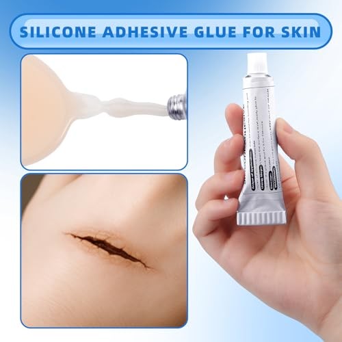 Pcs Silicone Adhesive Glue for Skin Doll Repair Flesh Color Soft Adhesive 2