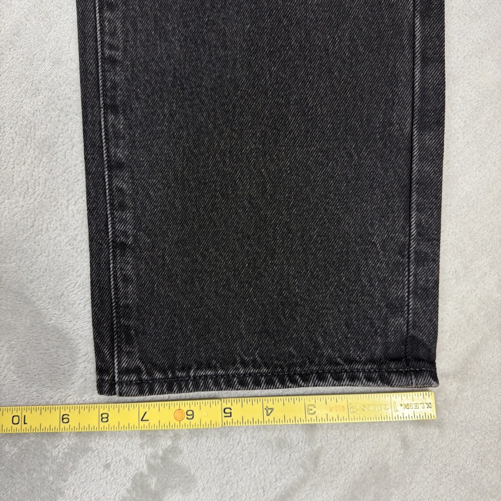 Levi’s 568 Premium Jeans Men’s Size 29×30 Loose Straight Black Denim Cotton