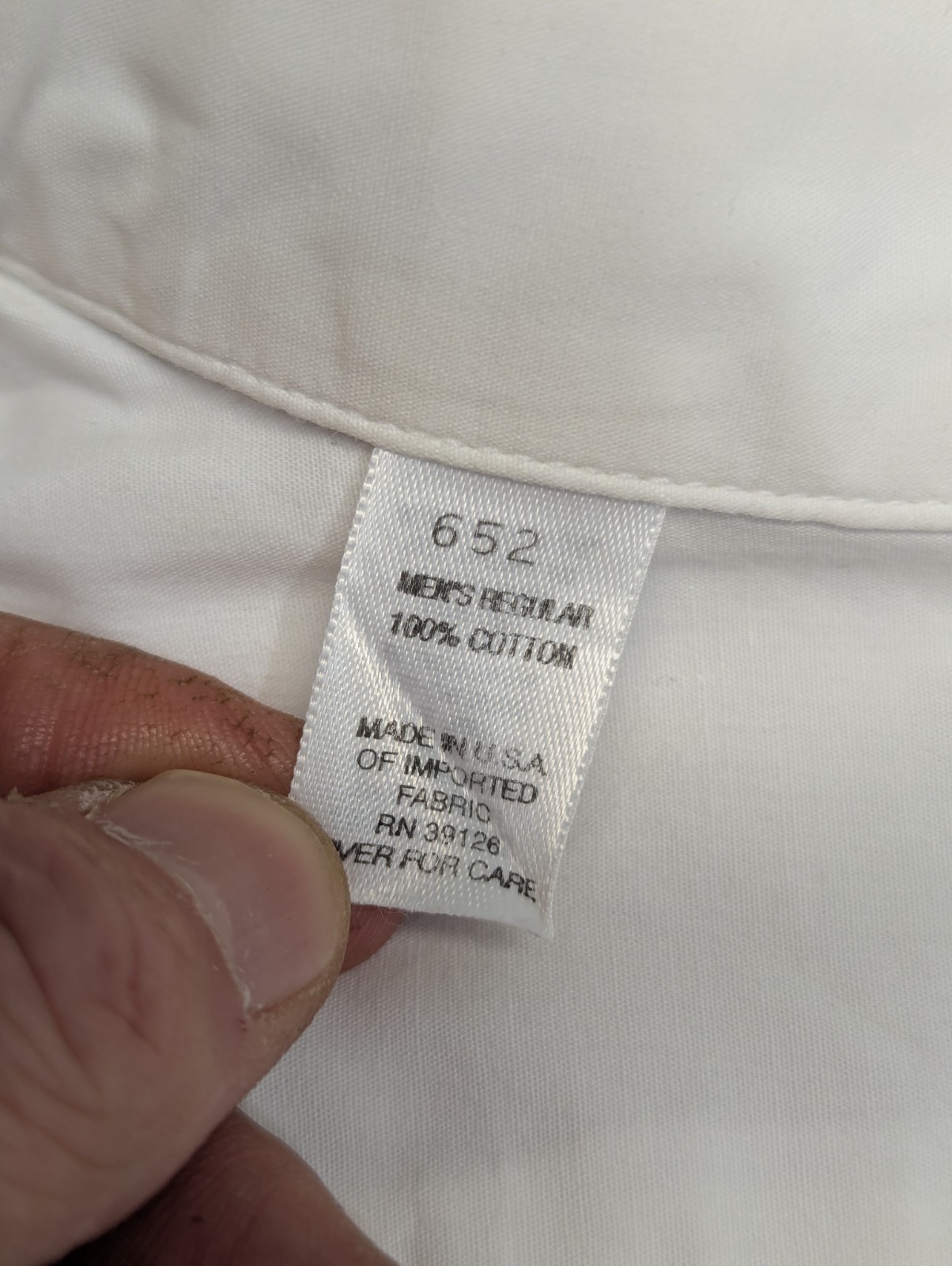 Vintage CC Filson Shirt Mens XL Button Up White Pockets Long Sleeve USA Made