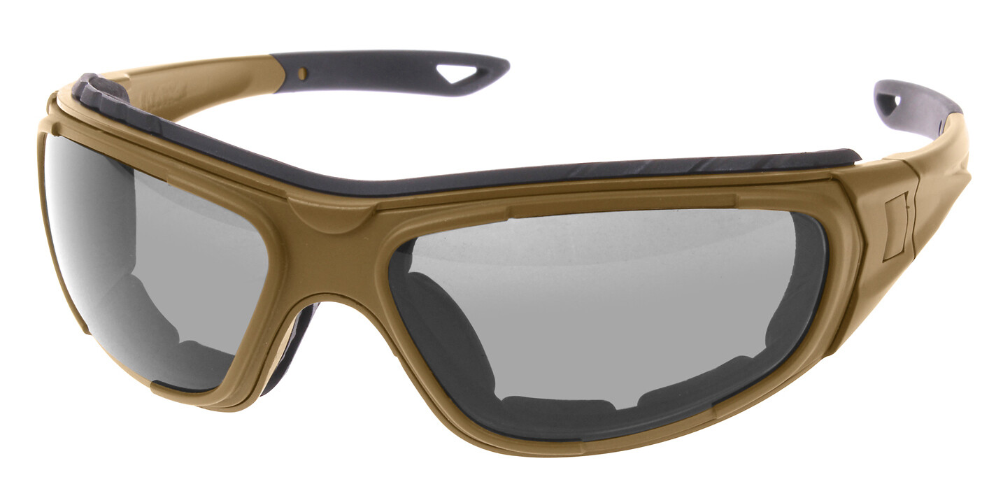 Men’s Coyote Brown Interchangeable Optical System Tactical Sporting Sunglasses