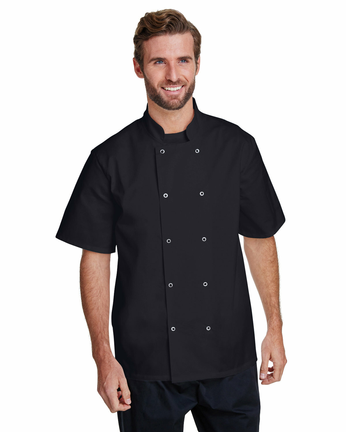 Artisan Collection by Reprime Unisex Studded Front Chef Coat RP664 S-3XL