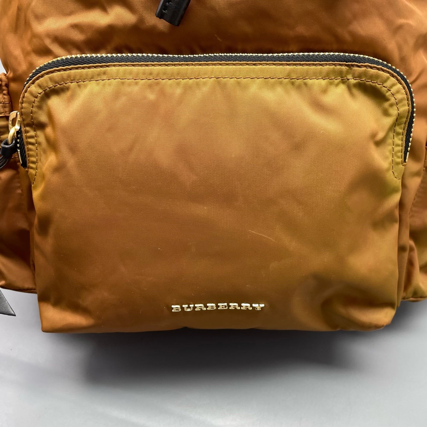 Burberry Medium Rucksack Backpack Brown Nylon (qy052726f5r)