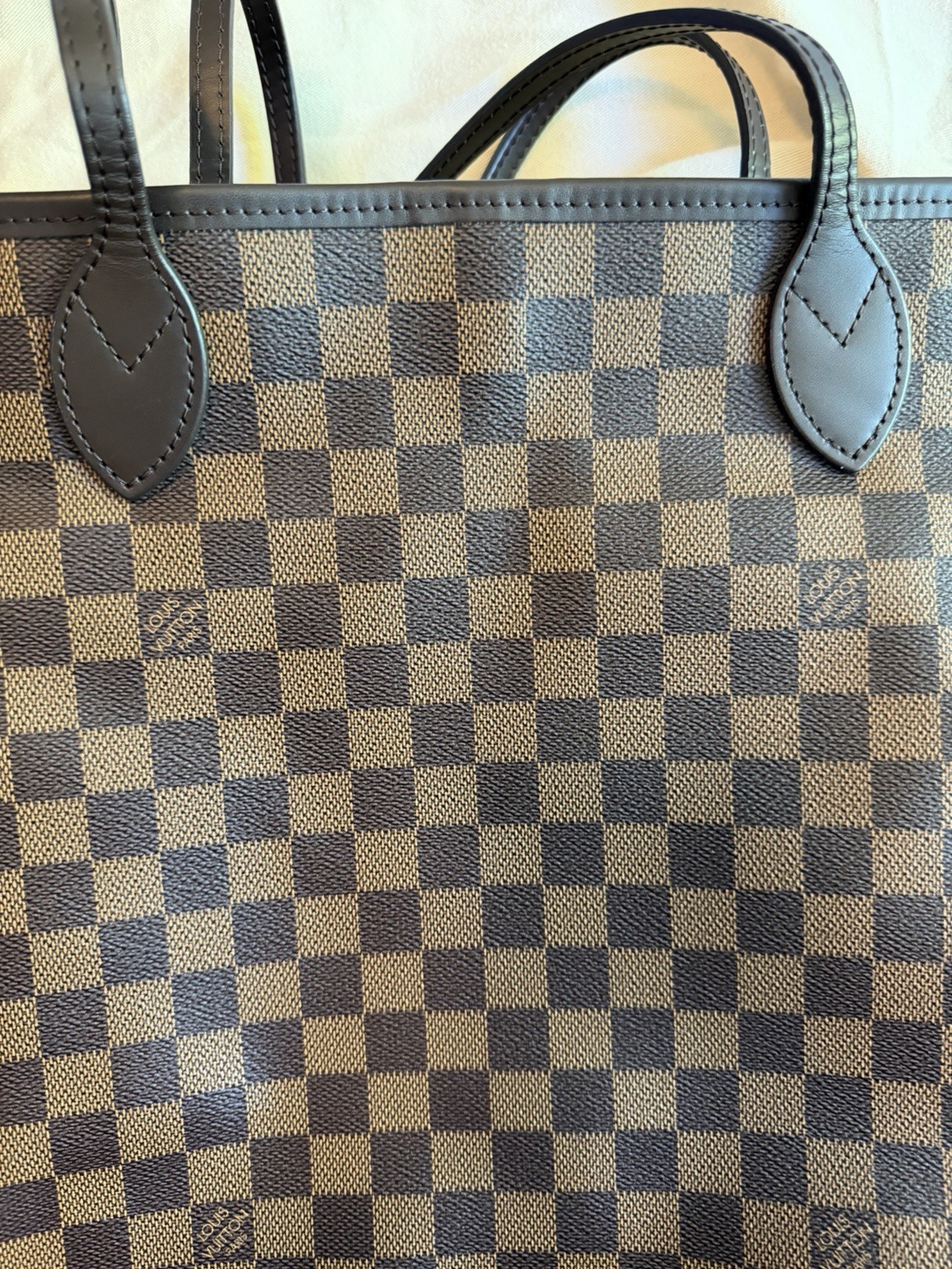 Louis Vuitton Neverfull GM Damier Ebene Canvas Bag
