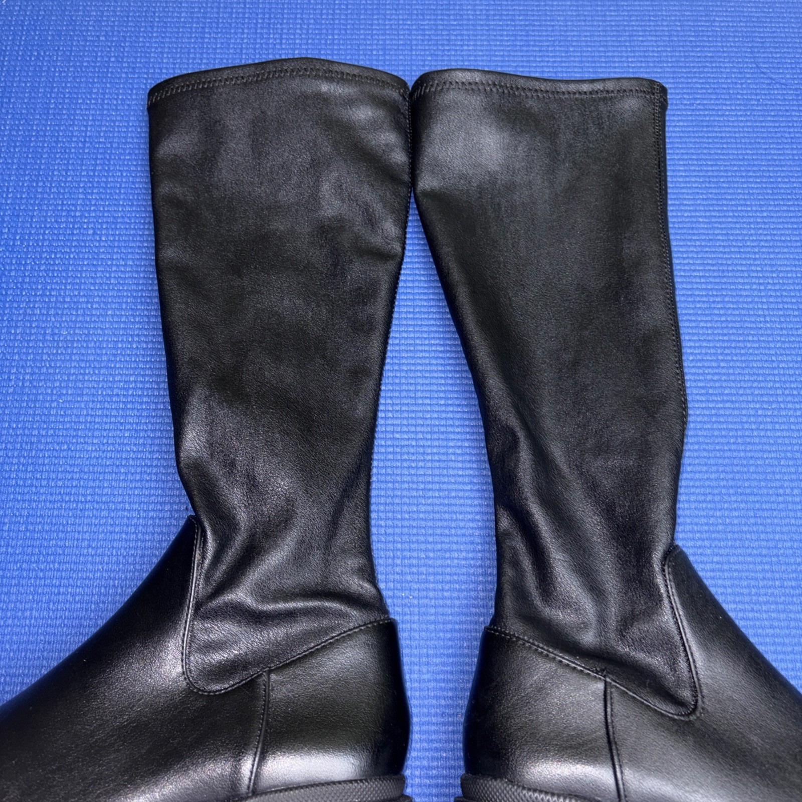 Steve Madden Women’s Aberdeen Lug Sole Platform Knee High Tall Boot Size 9M