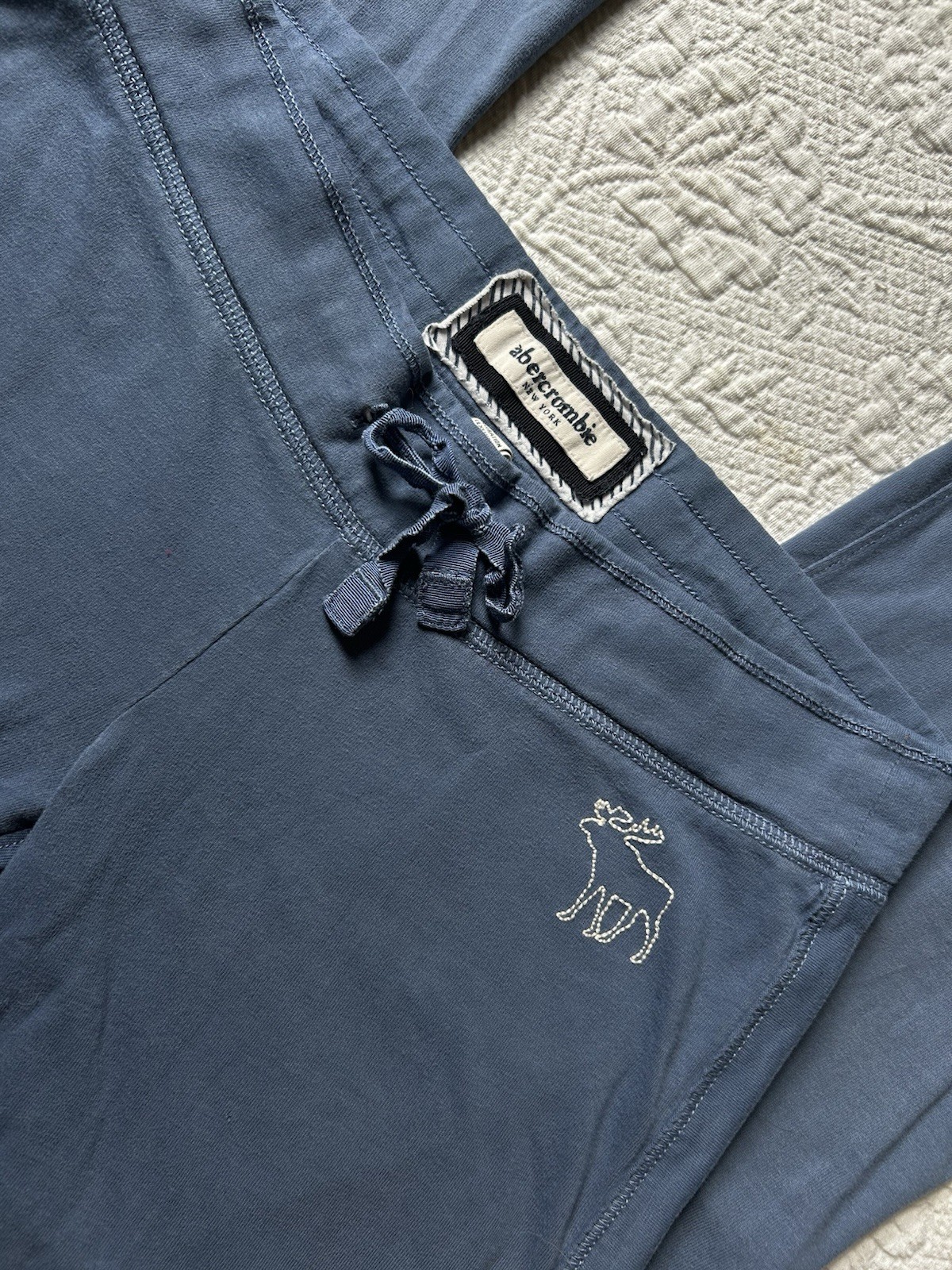 Abercrombie & Fitch Men’s Vintage Y2K Sweatpants Size Small, Wide-Leg