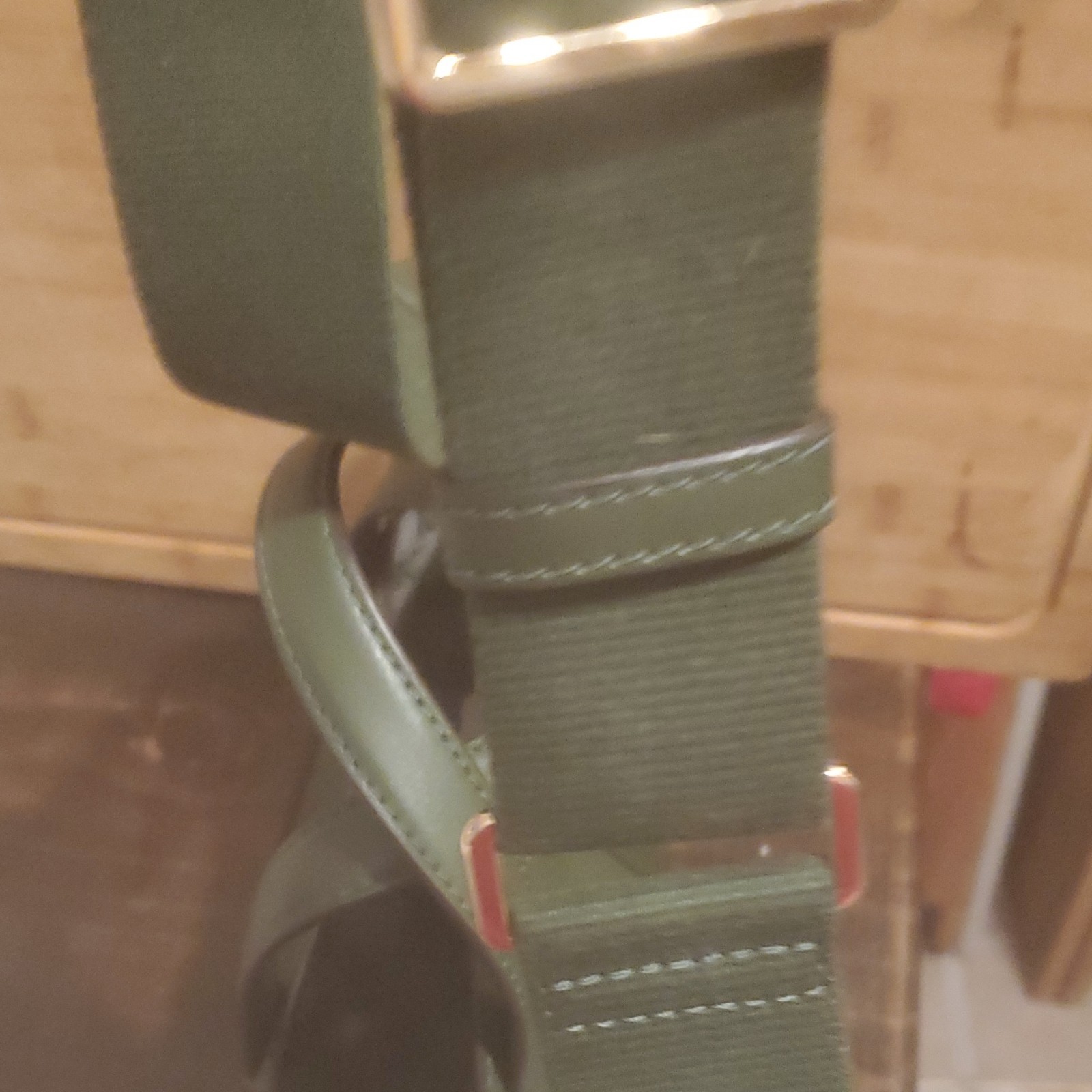 Michael Kors Green Pebbled Satchel Top Handle Bag Magnetic Gold Logo Det Strap