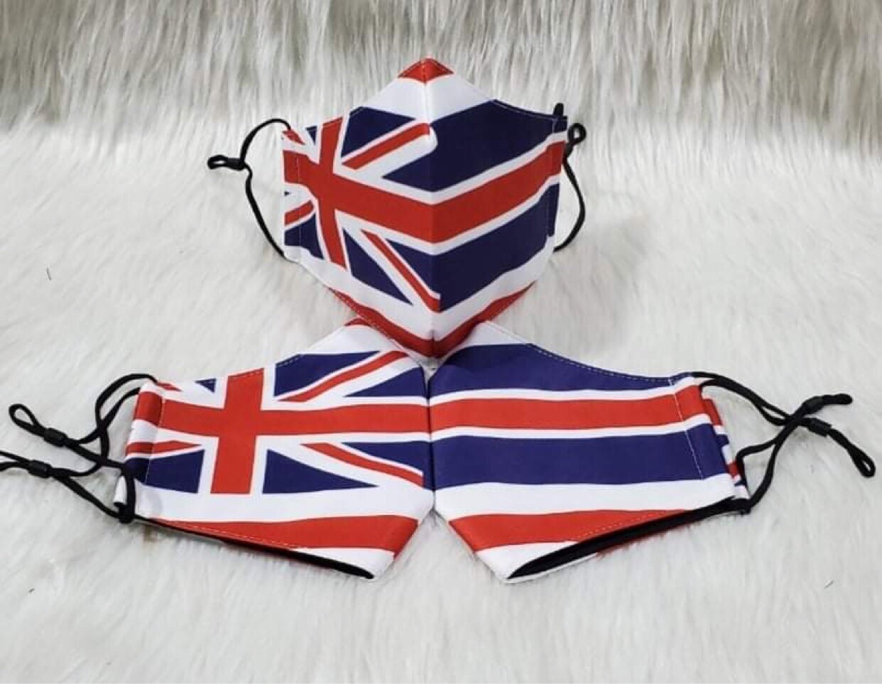 United Kingdom Flag Adult Unisex Face Masks Adjustable