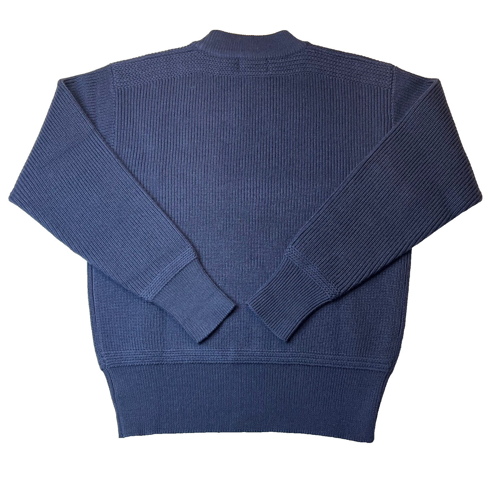 Bronson USN Winter Wool Sweater Pre War Model Knit Sweater Heavy Size 40 – Navy