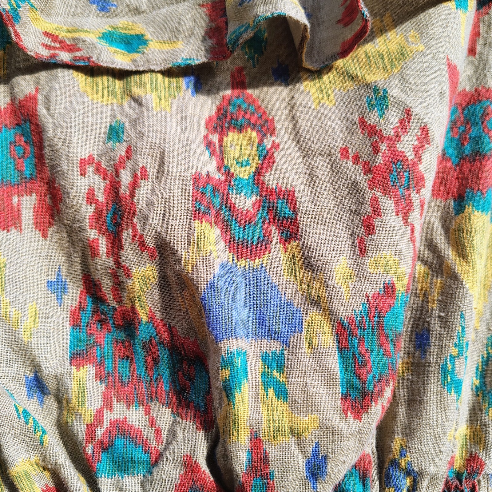 Vintage 1970s Bobbie Brooks Southwest Boho Blouse Women’s M/L