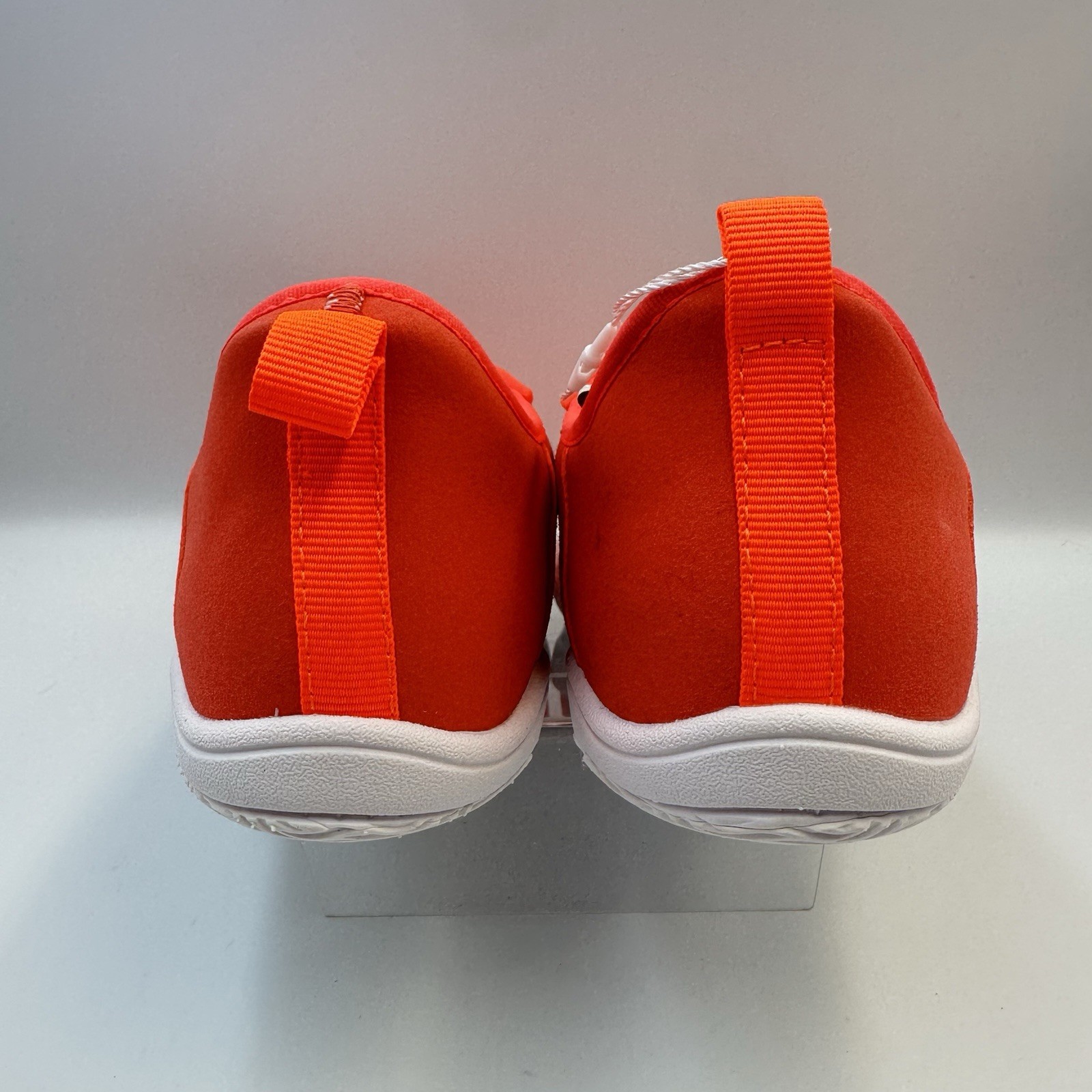 Hike HF Stride Orange Gray Sneakers Sz EU 39 M 6-6.5 W 8-8.5 Ltwt Minimalist