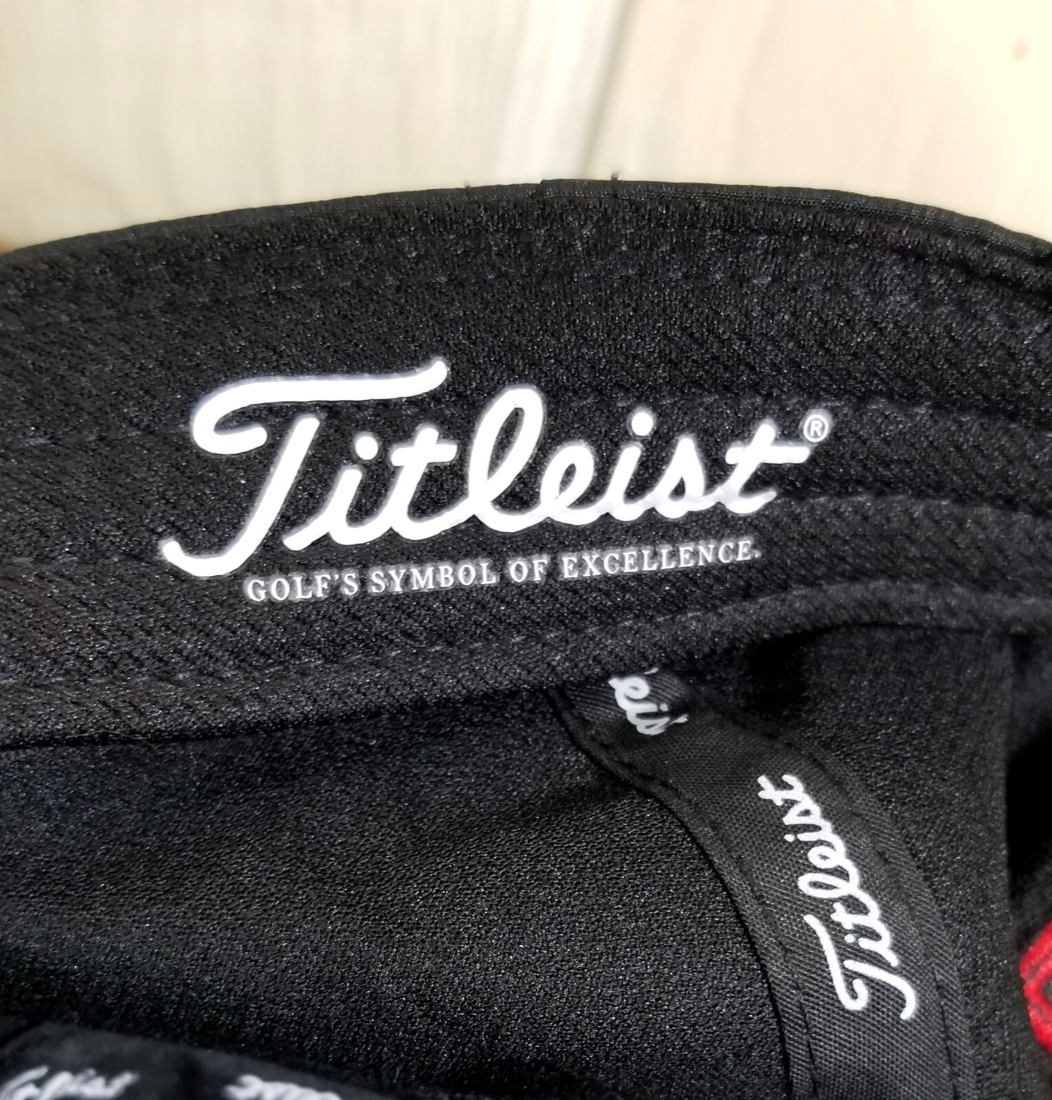 GOLF TITLEIST Tour Performance Strapback Curved Bill Hat Adjustable Cap OSFA
