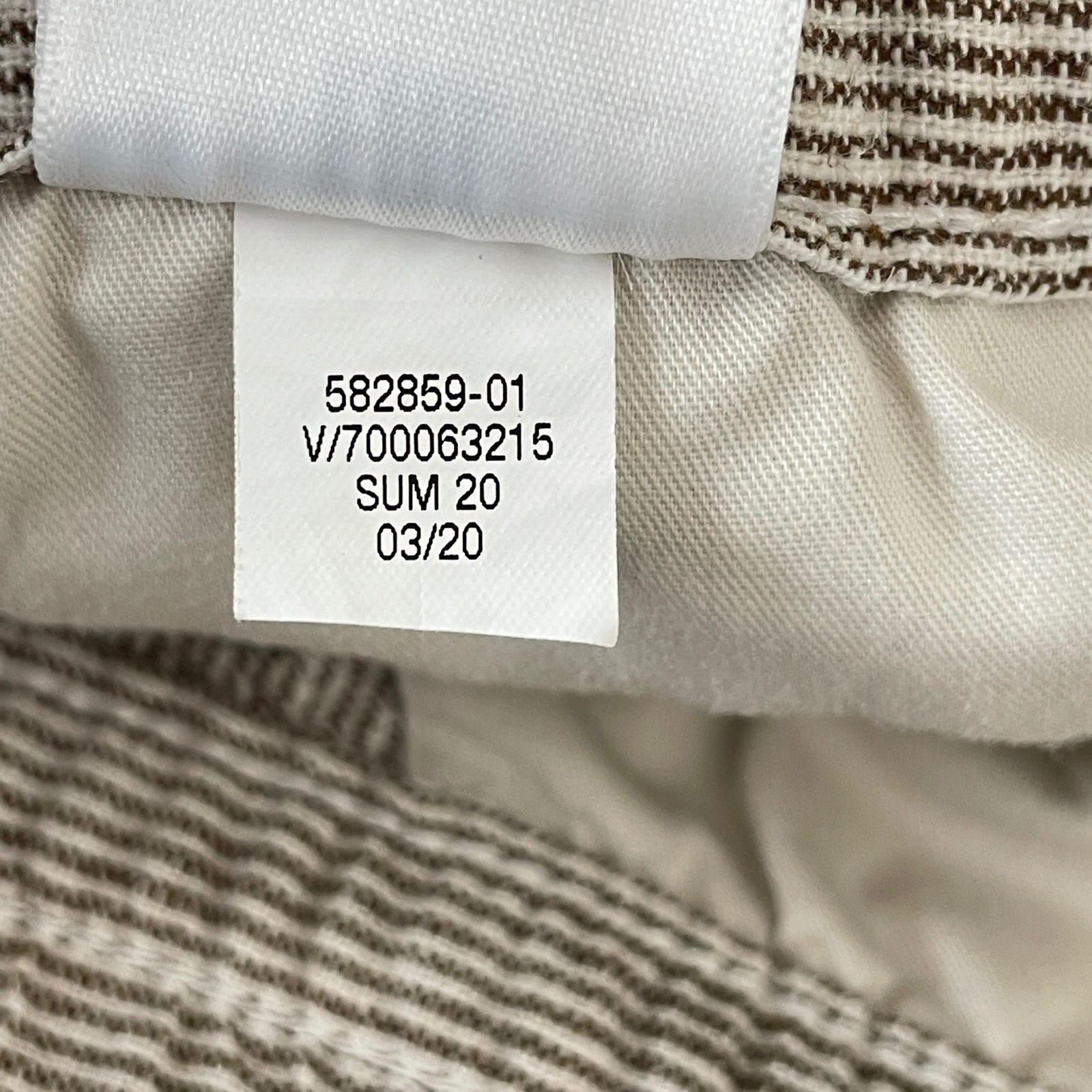 Banana Republic Linen Blend Easy Short Mens XL 9″ Pull On Resortwear Minimalist