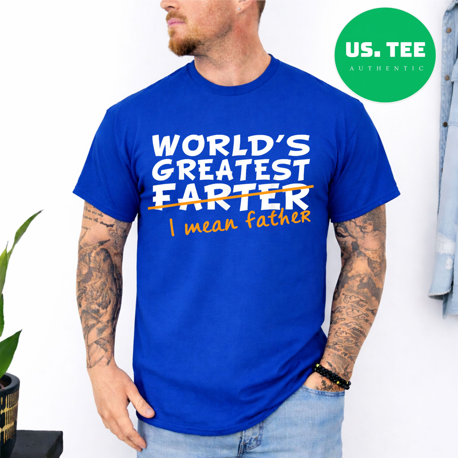 World’s Greatest Farter – I Mean Father T-Shirt