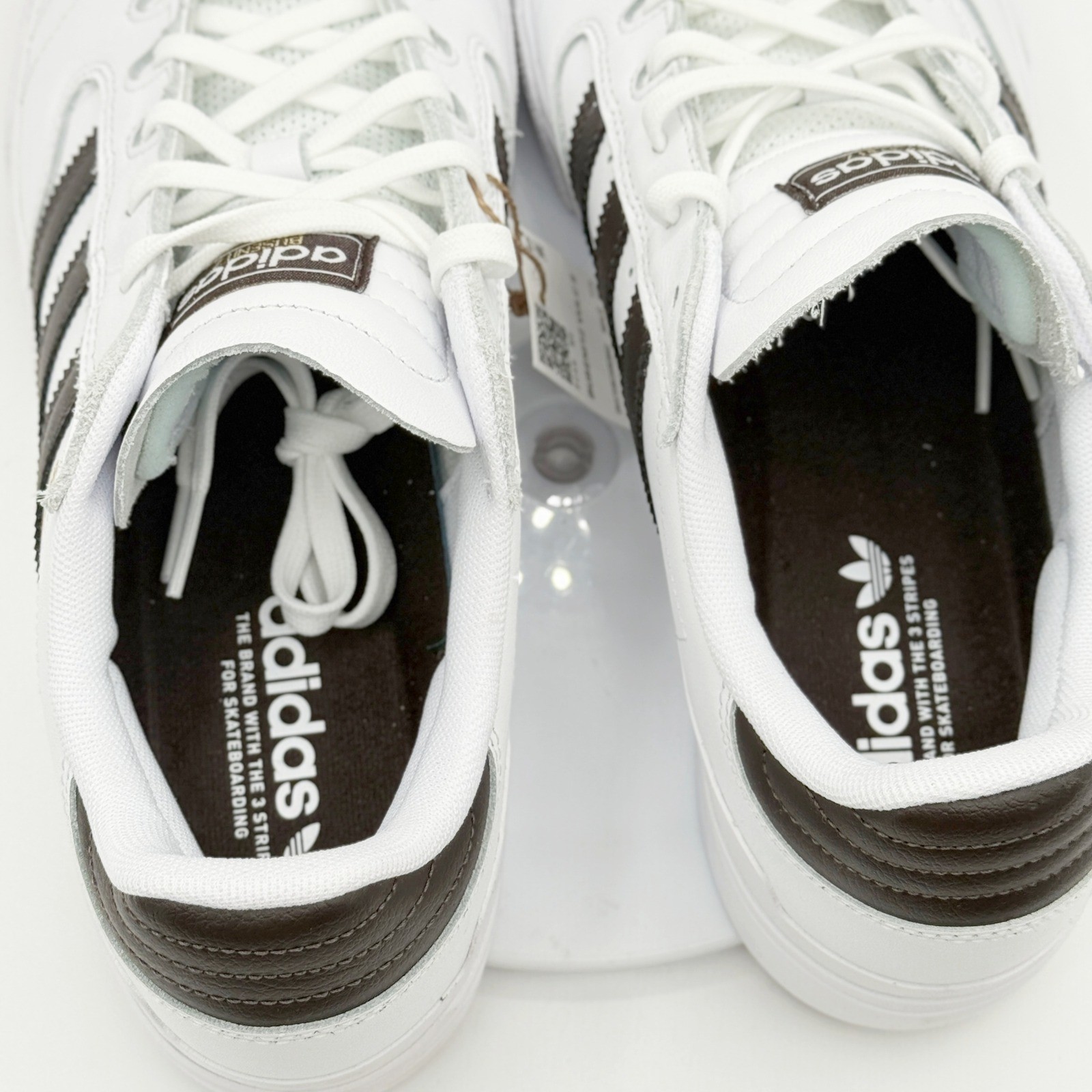 Adidas Busenitz Vulc II Mens Size 12 Cloud White Aurora Coffee KJ3476 NEW