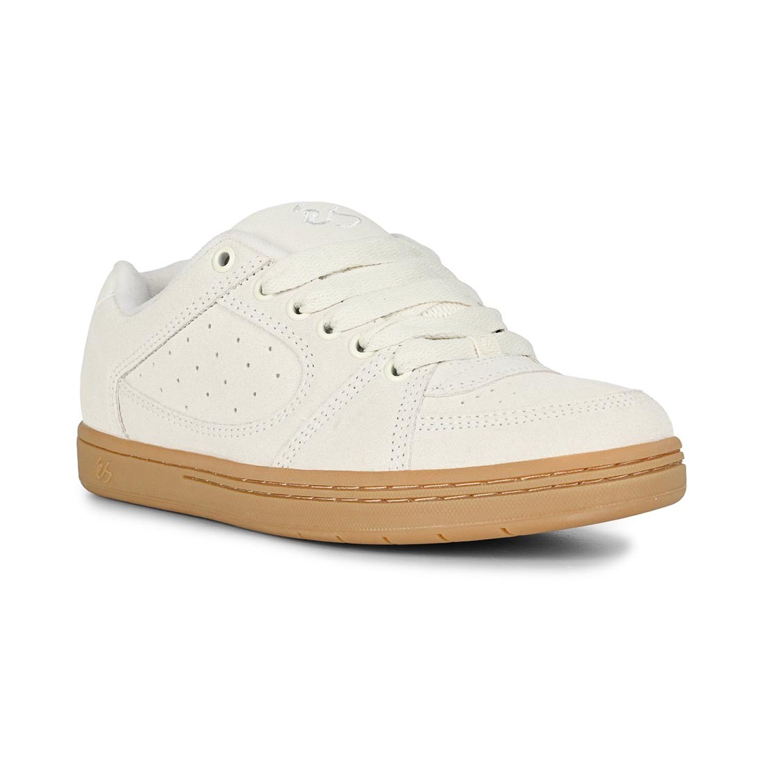 eS Accel Skate Shoes – White/Gum