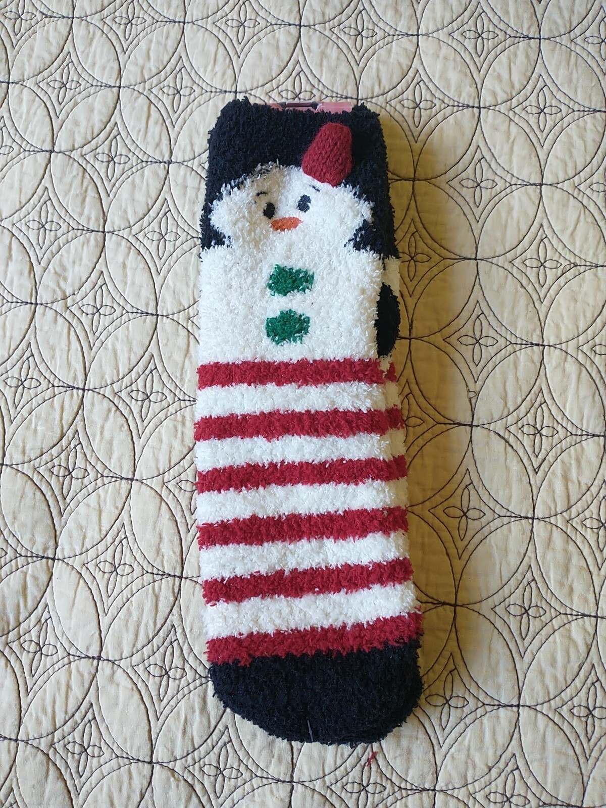 Tutu Anna Women’s Socks Christmas Snowman Size 22cm-25cm (8.66in-9.84in)