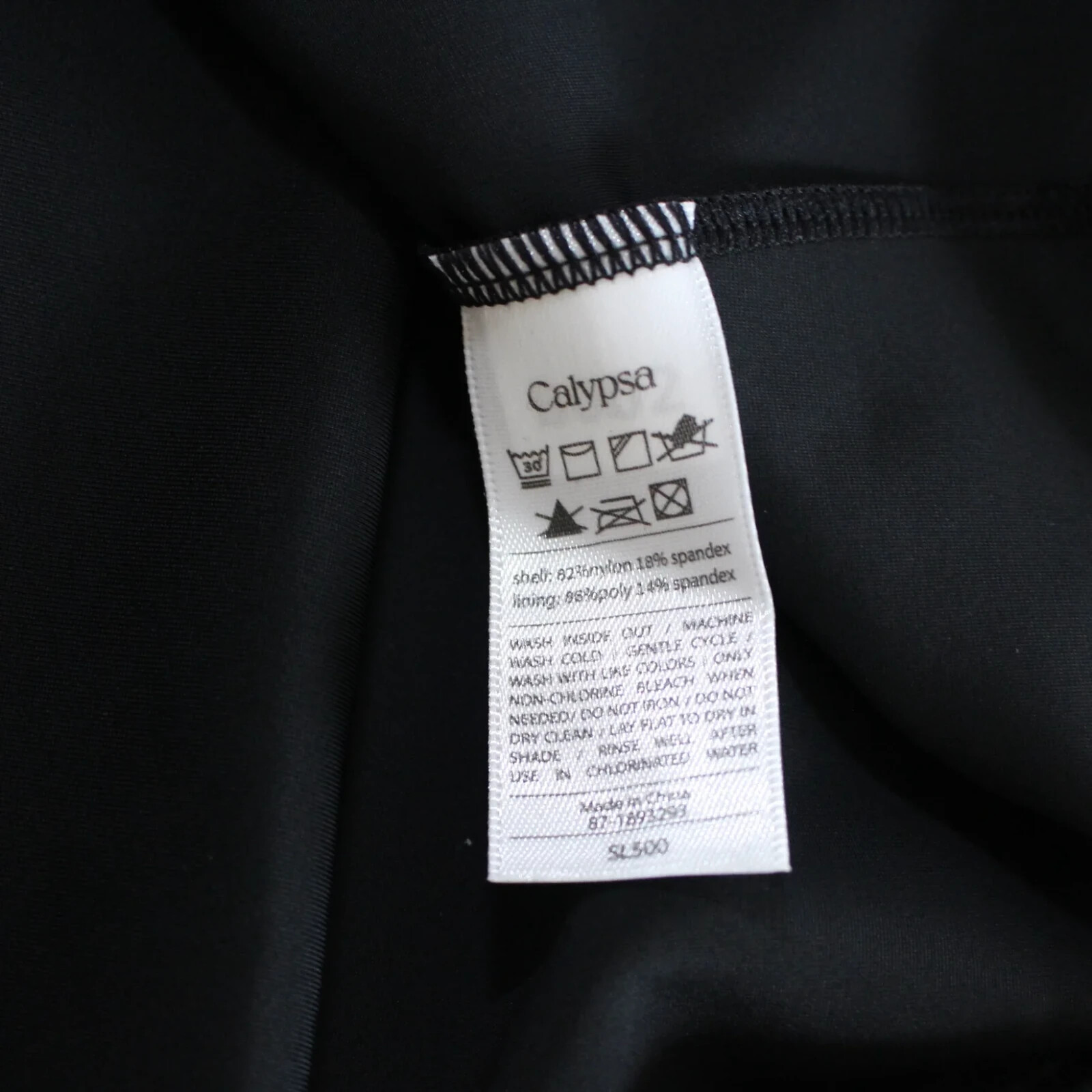 NWT Calypsa Long Midi Modest Black Swim Skirt Sizes XS – 4XL Skort With Shorts