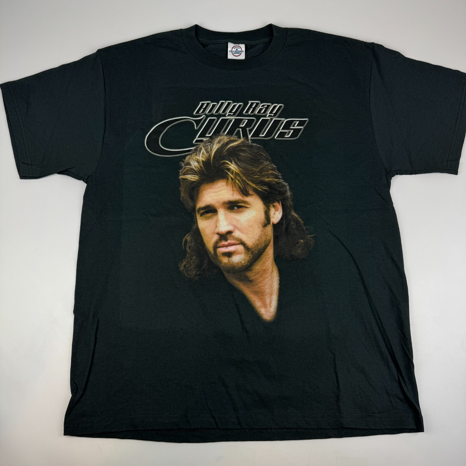 Vintage 2003 Billy Ray Cyrus Mens Size L Time Flies Tour T Shirt Made in USA