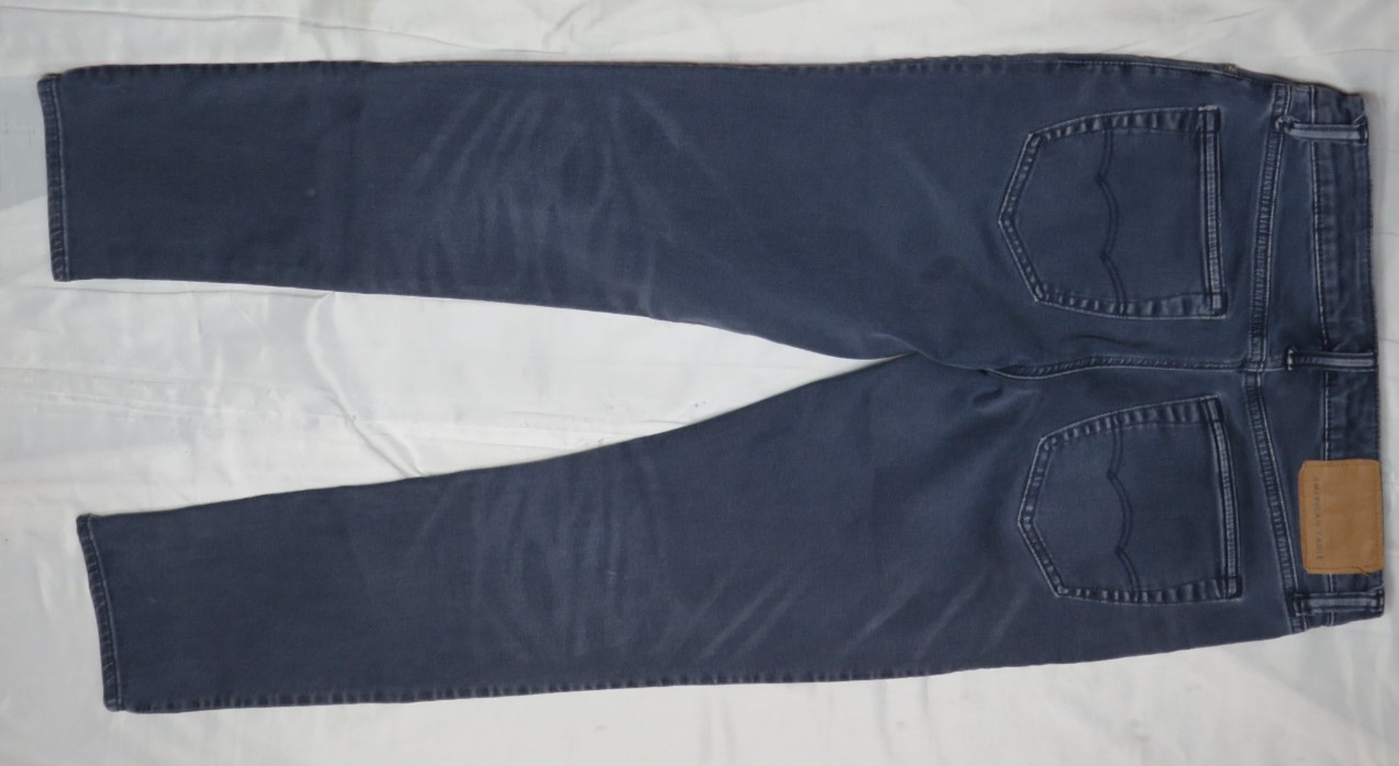 AMERICAN EAGLE OUTFITTERS CHARCOAL JEAN 28×30 SLIM FIT NEXT LEVEL FLEX DENIM ’19