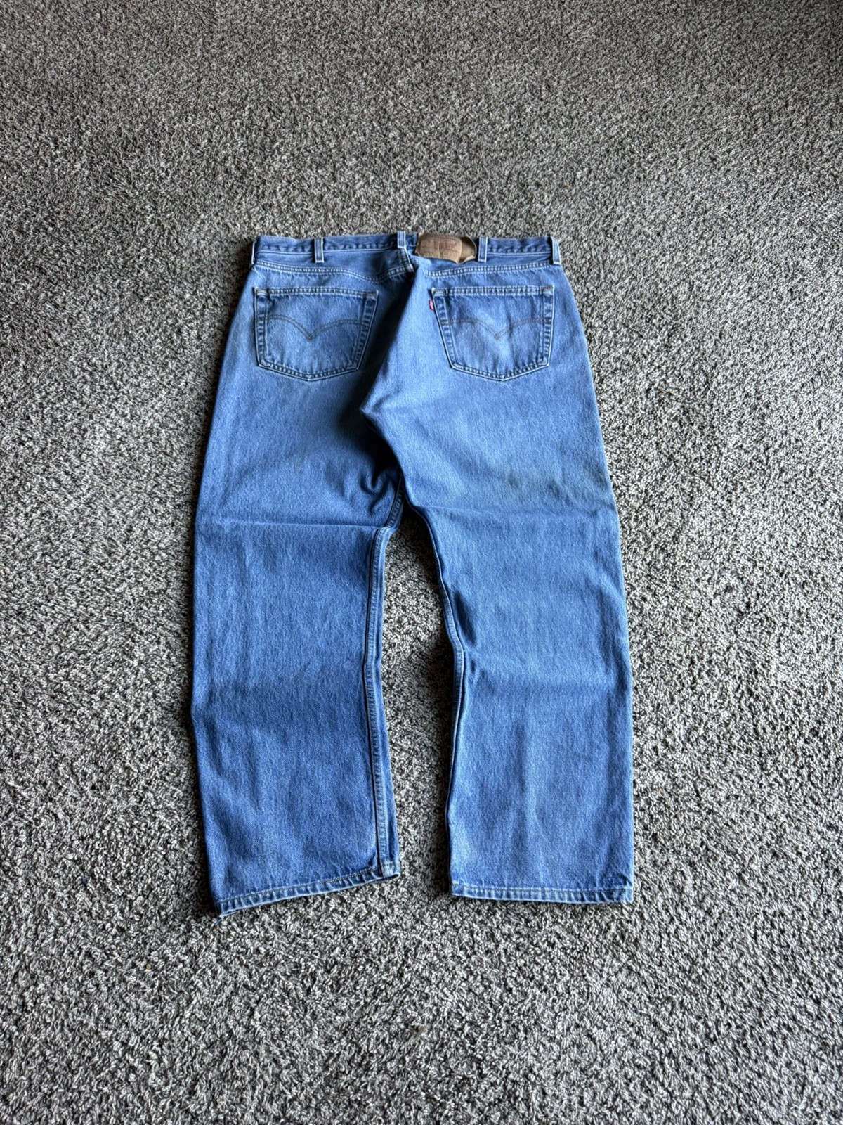 Vintage 90s Levis 501 XX Jeans Men 38×28 Button Fly USA Straight