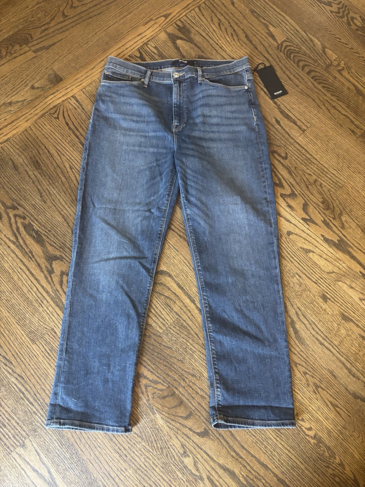 HUDSON Barbara High Waist Crop Straight Jeans – 32