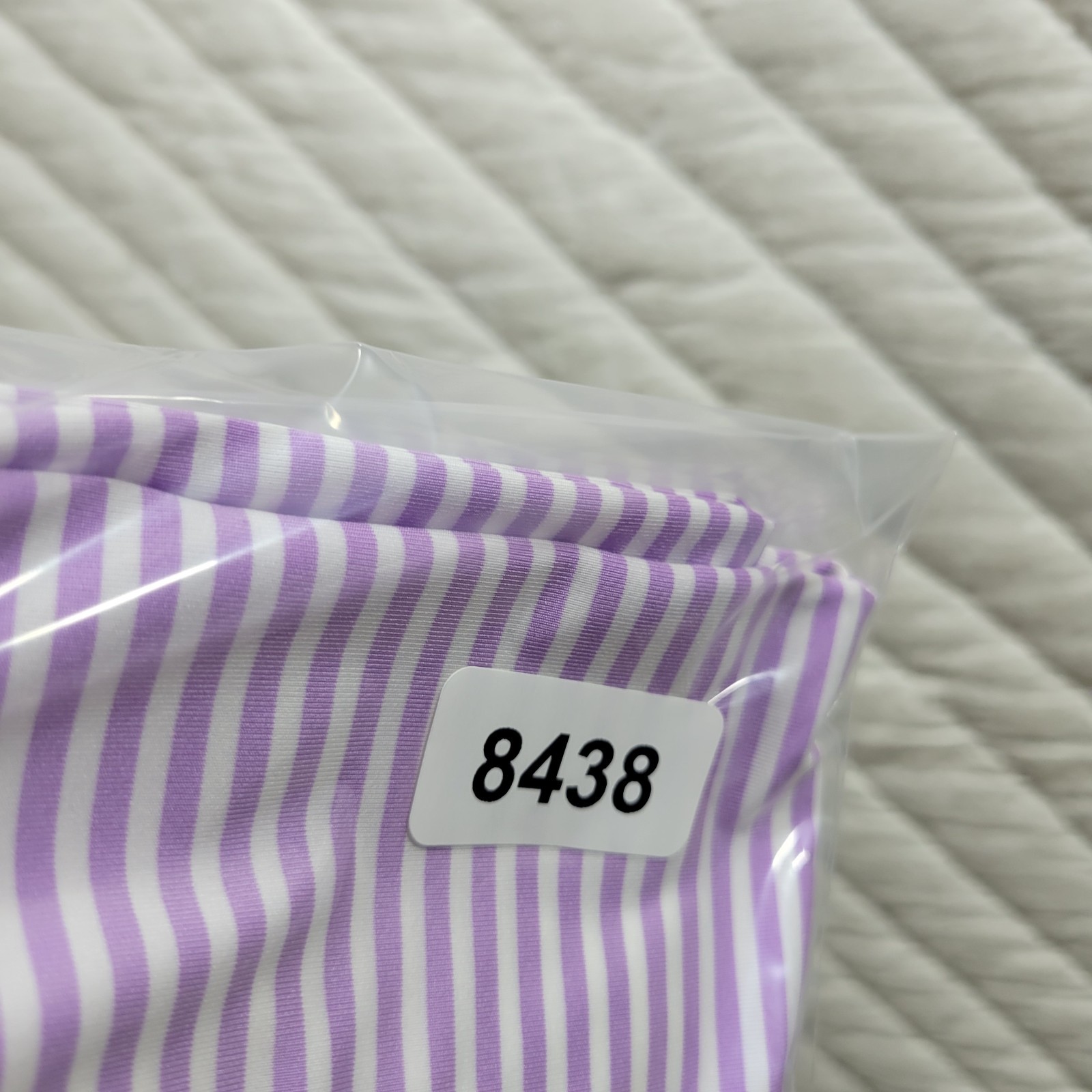 FootJoy Polo Shirt Men’s L White Purple Striped Short Sleeve Scottsdale Logo