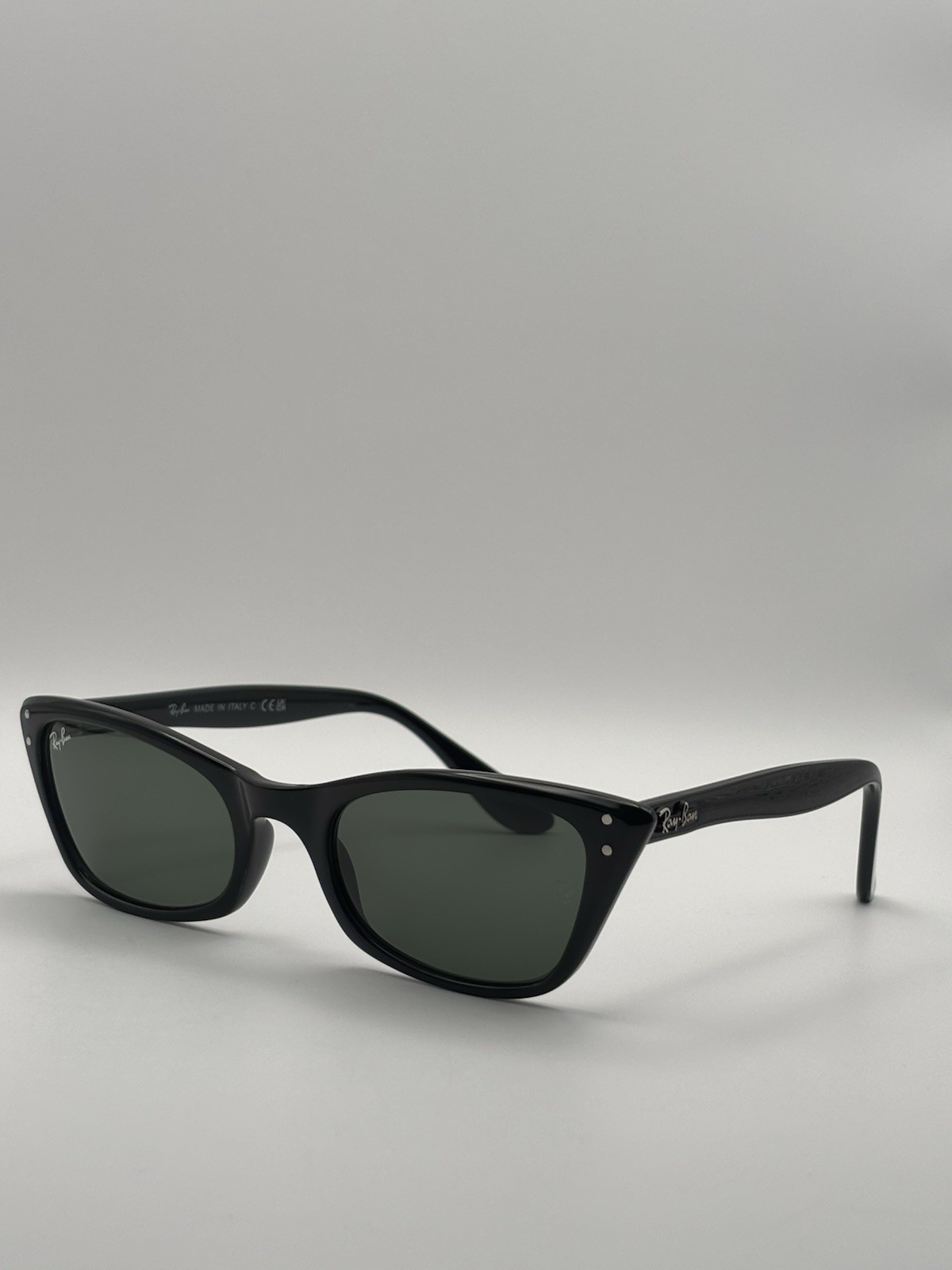 Ray-Ban RB2299 Lady Burbank Cat Eye Women’s Sunglasses Black/Green 140mm