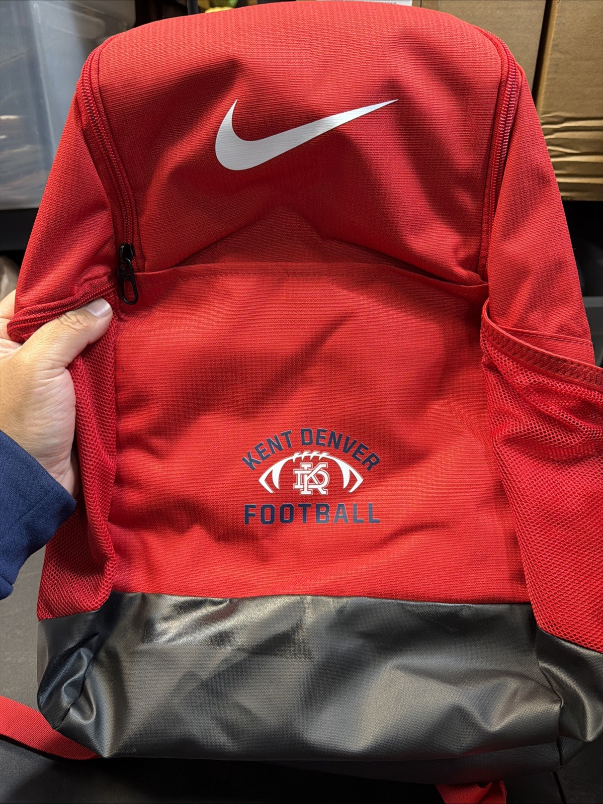 Nike Brasilia Medium School Gym Backpack Book Bag Red DH7709-657 New