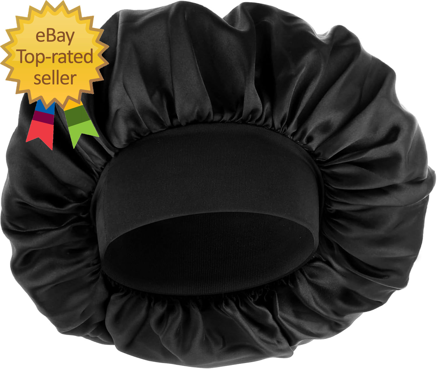 Silk Bonnet for Men Satin Bonnet Elastic Band Silk Sleep Cap Soft Adjustable