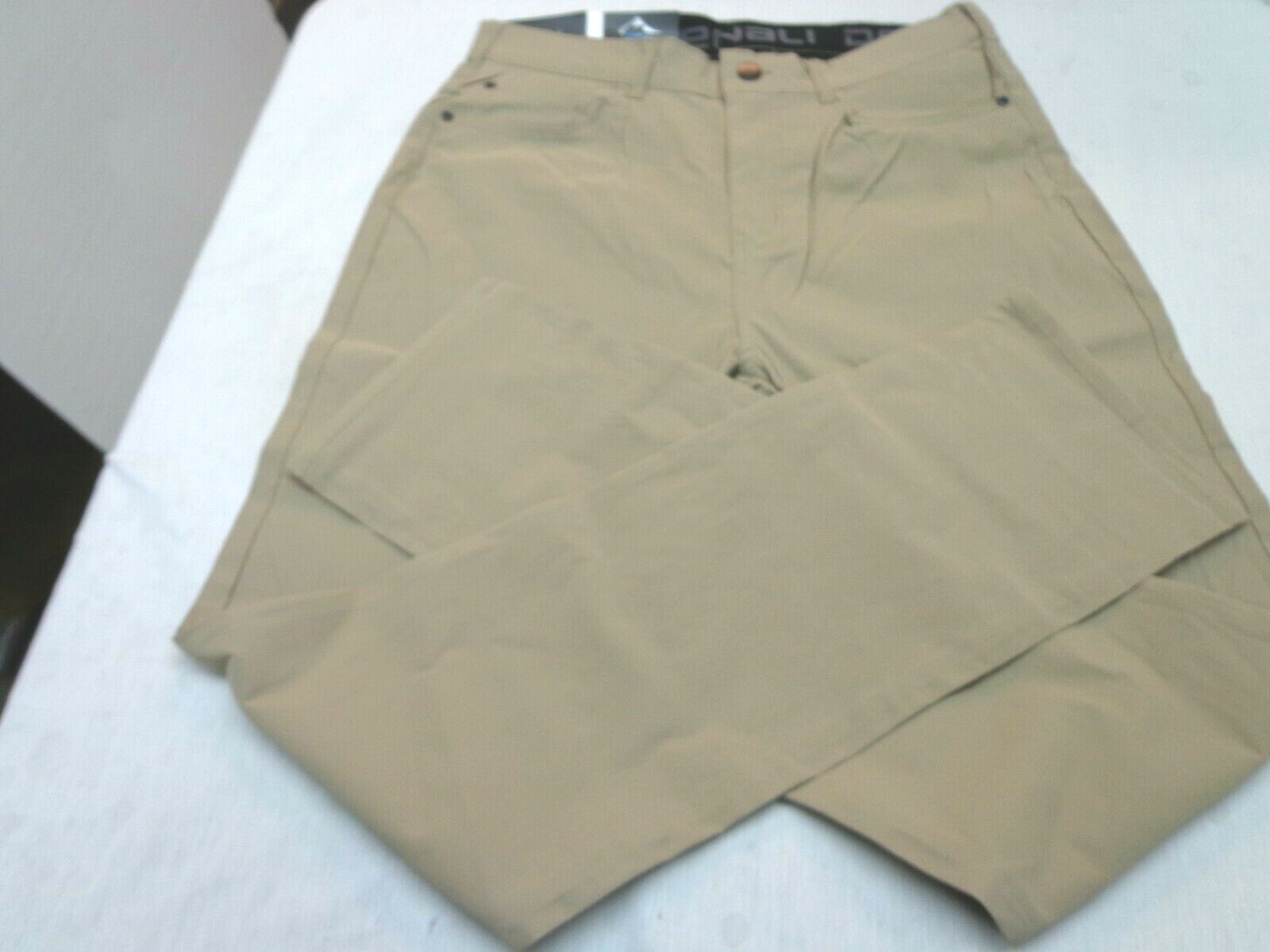 DENALI Delta Khaki Technical Stretch Pants NWT 32/32 MSRP $54