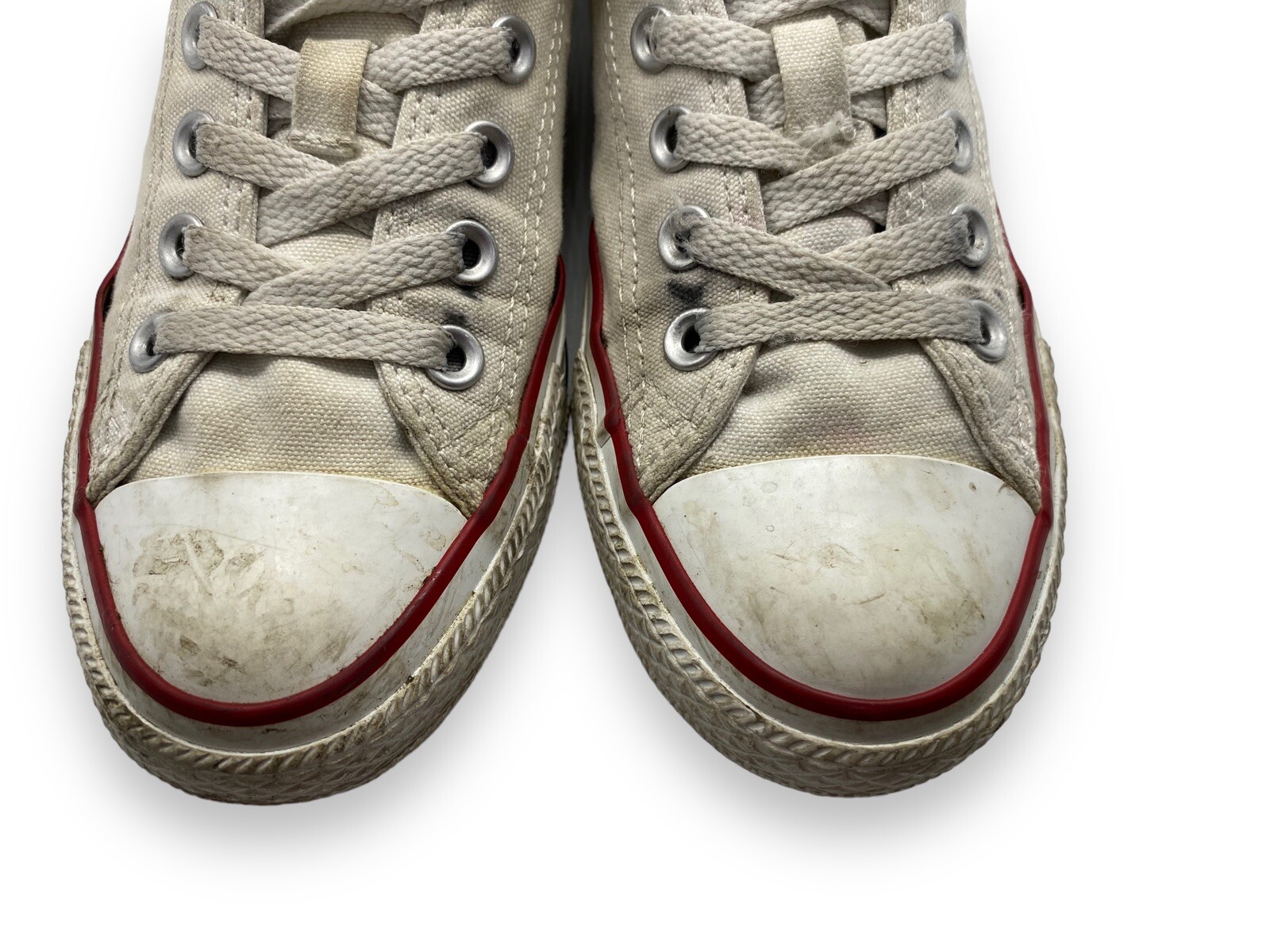 Converse Chuck Taylor All Star Sneaker Canvas White Shoe Men 5 Women 7 Low Top