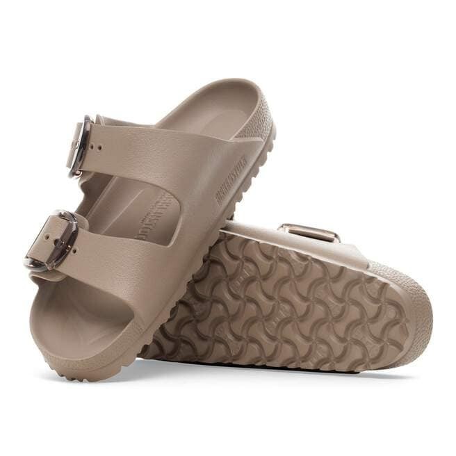 Birkenstock EVA Arizona Big Buckle Sandals – Gray Taupe, NWT Authentic