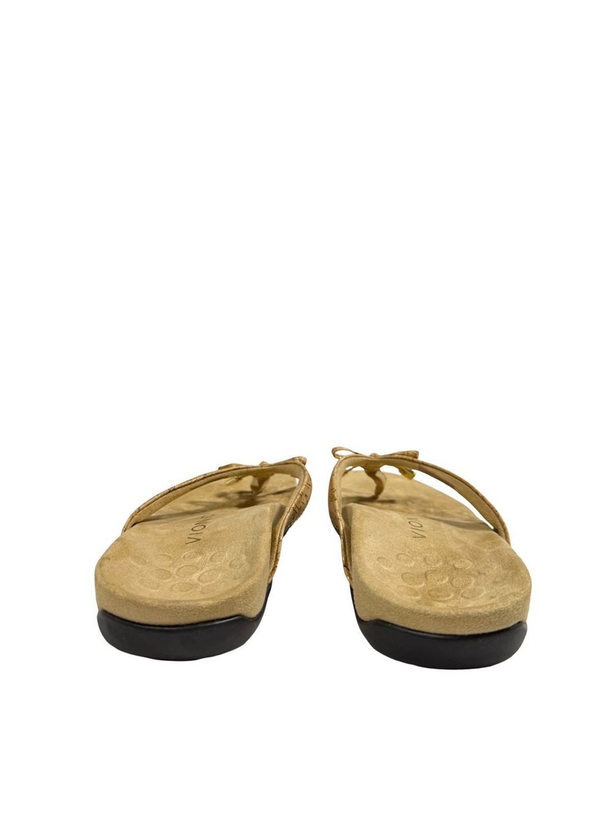 Vionic Bella II Bow Sandals Size 7 Orthopedic Comfort Flip Flop Summer Coastal