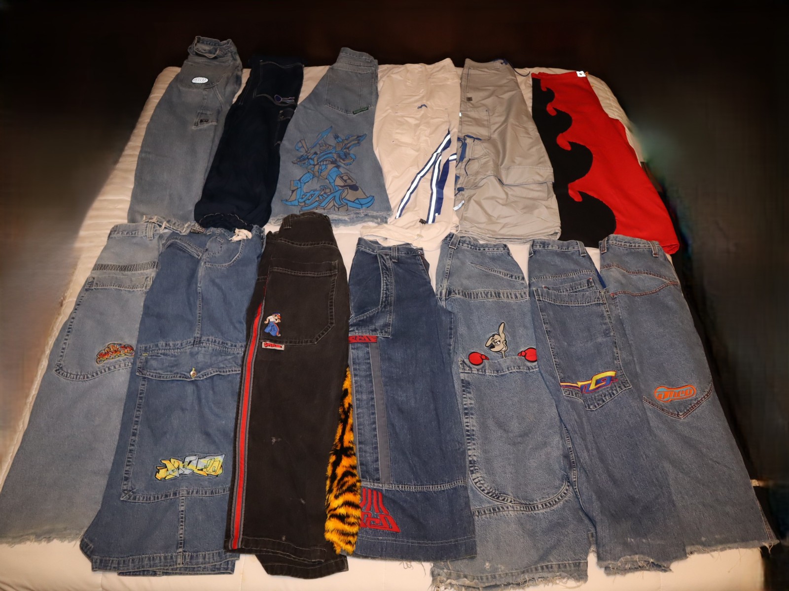 JNCO “GirlyStuff” Lishuz Vintage Jeans Size 7 #1253 – 36″ Leg Opening EXRARE