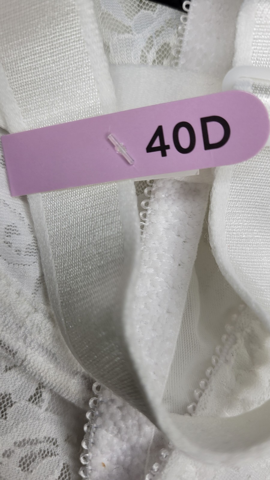 Bali Lace ‘N Smooth Underwire Bra White 40D