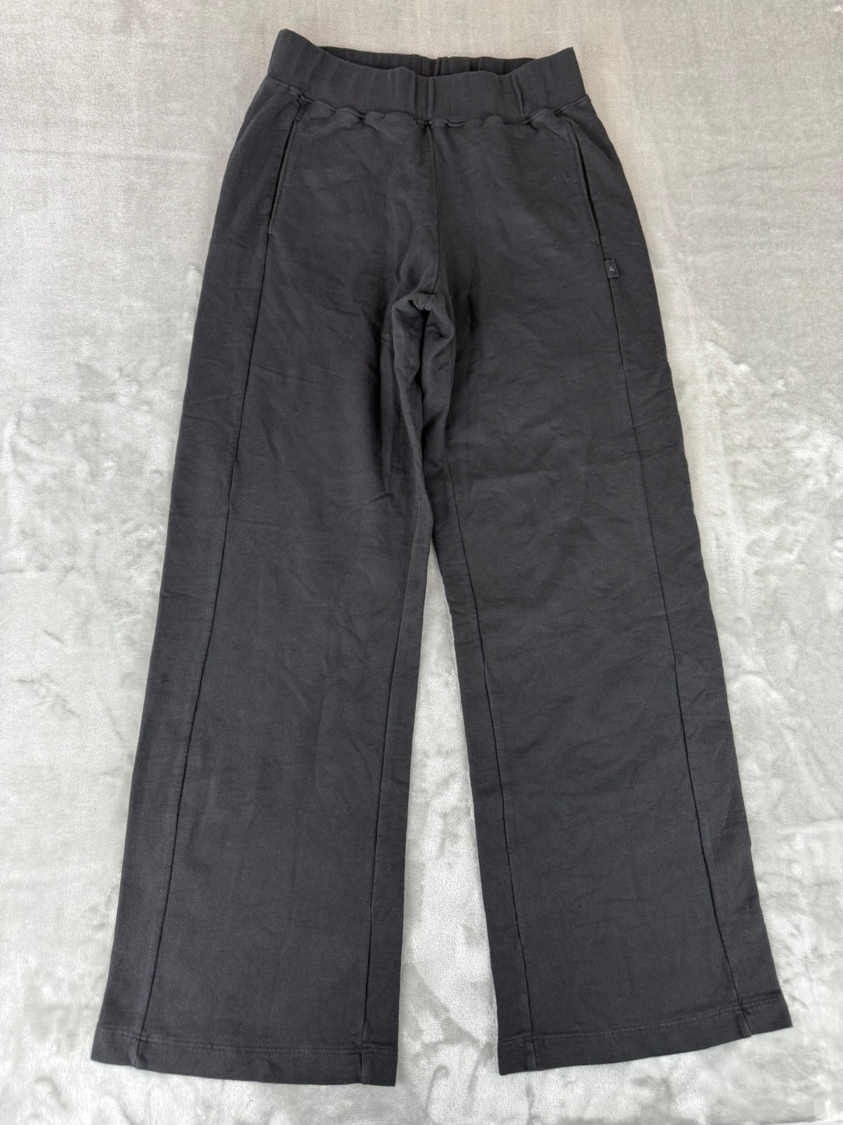 American Giant Premium Midweight Sweatpants Womens Small Black USA $120 New NWOT