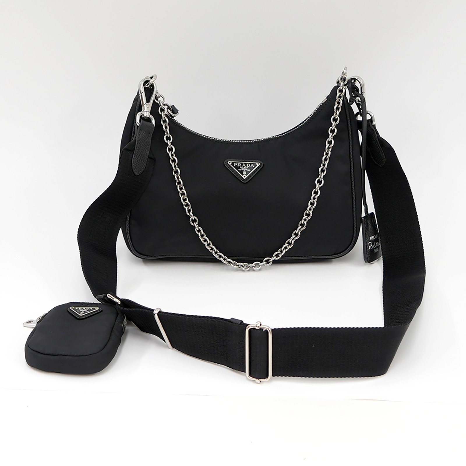 PRADA Re Edition 2005 Underarm Bag Handbill Shoulder Bag for Women #1261
