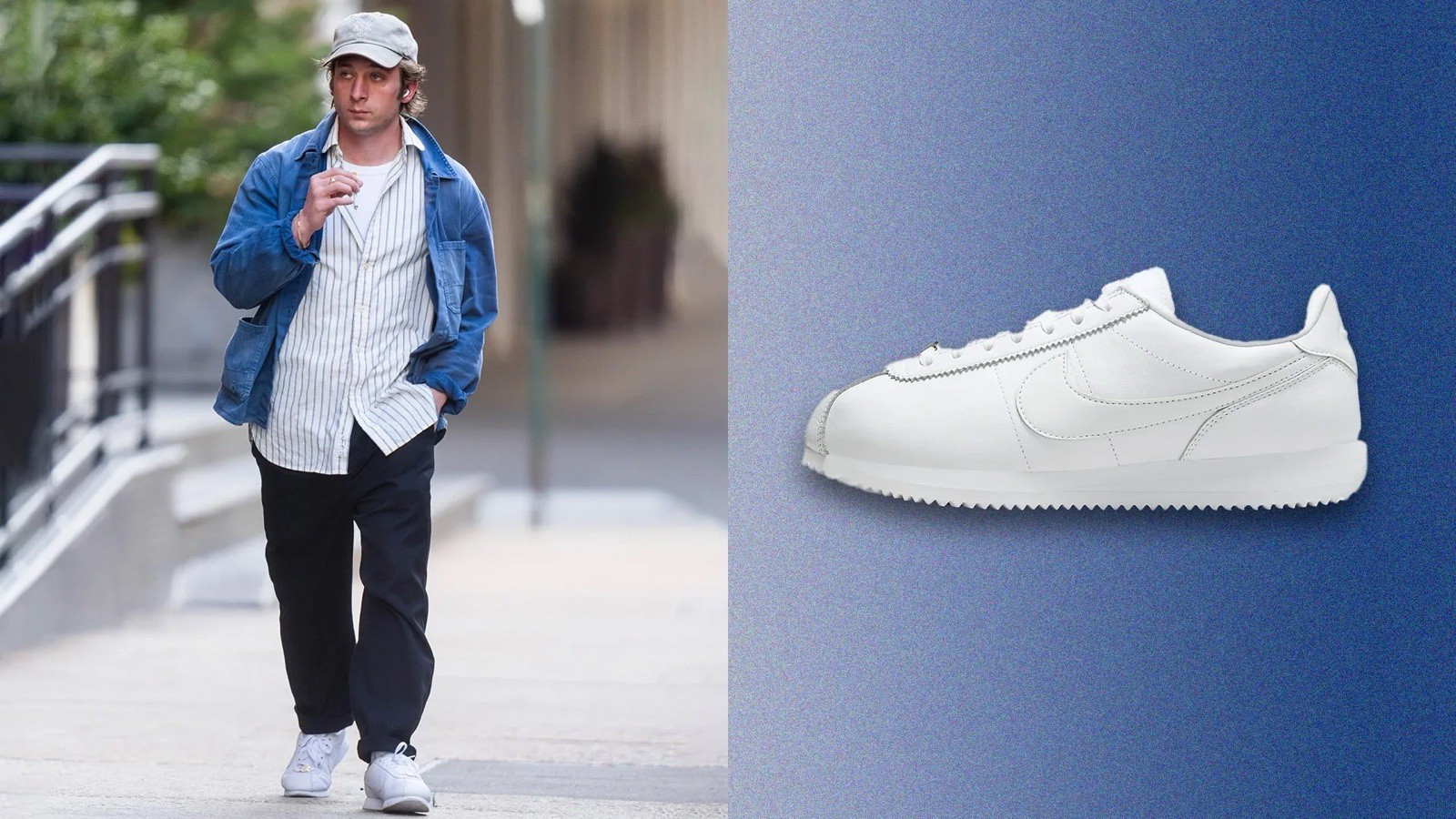 Nike Cortez Basic Leather – Triple White – Size US11.5