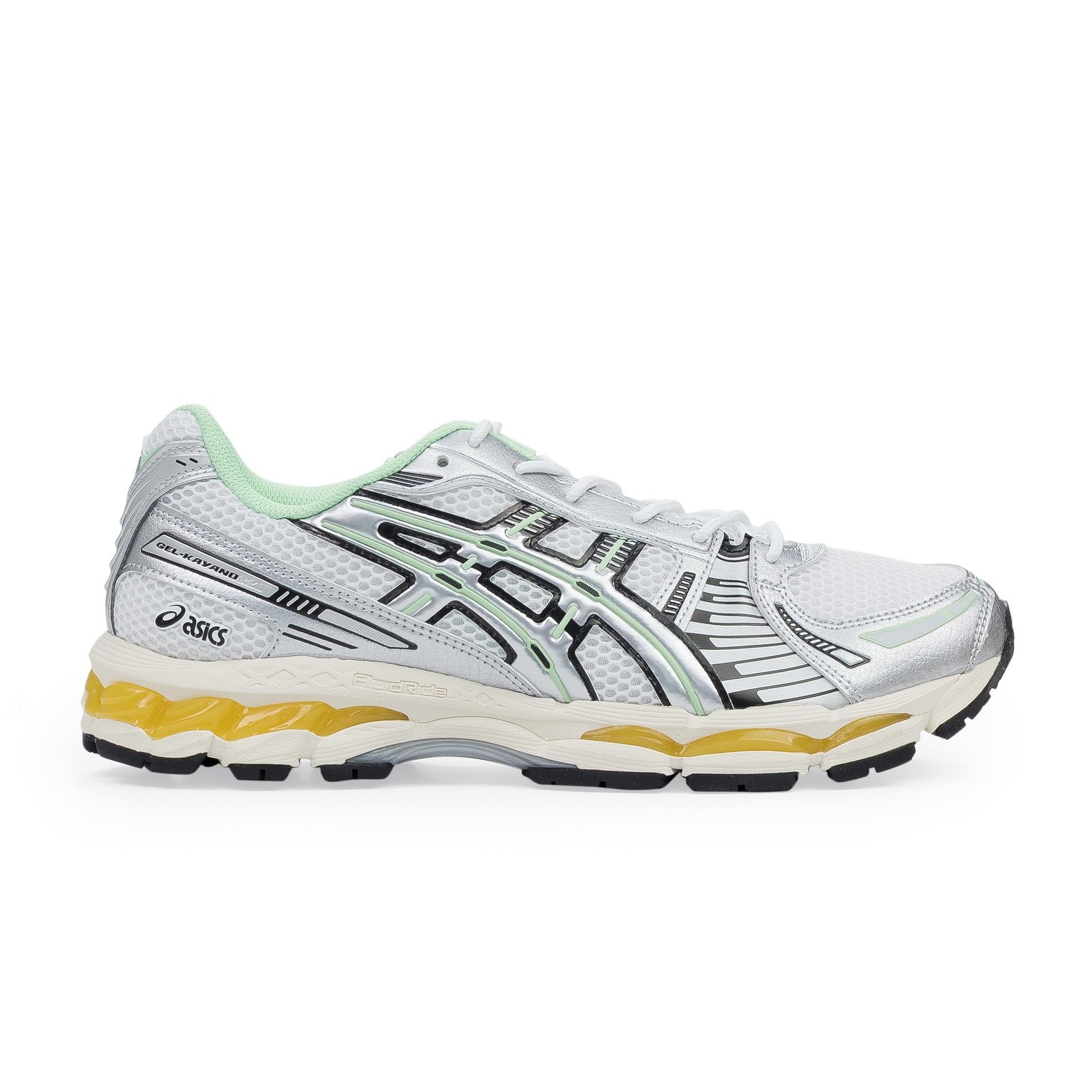 NIB ASICS WHITE/GREEN GEL-KAYANO 12.1 SNEAKERS SIZE 12 $170