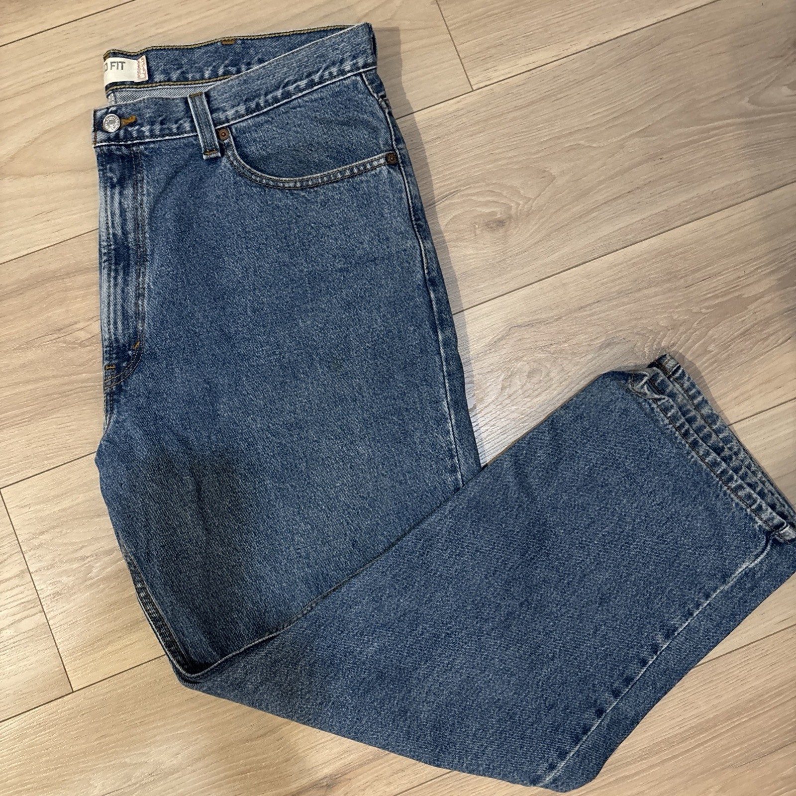 Vintage Levi’s 550 Men’s Relaxed Fit Jeans W40 L30 Stonewash Blue 00550-4891