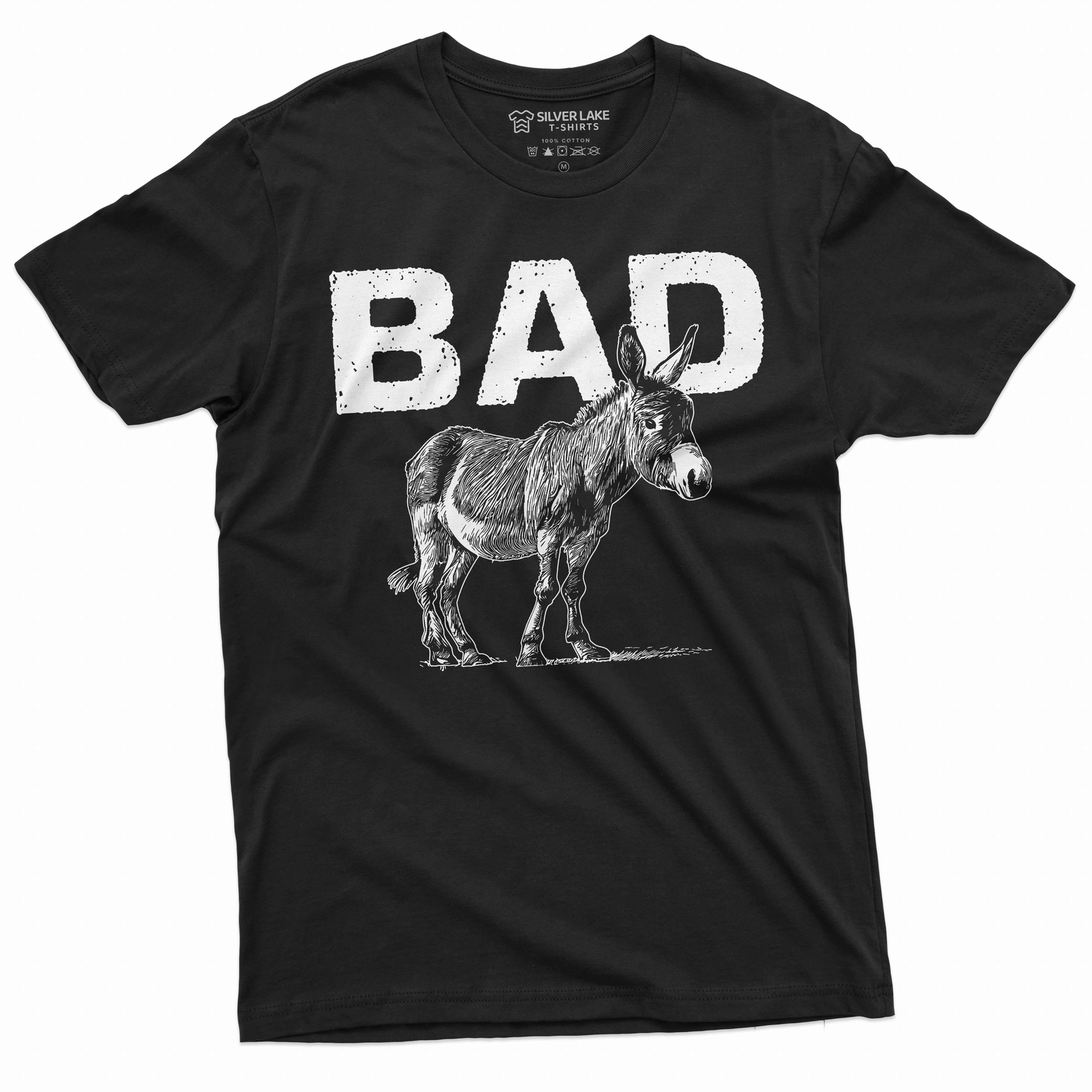 Men’s Funny Badass T-shirt donkey tee shirt Funny animal t-shirts Donkey Tees