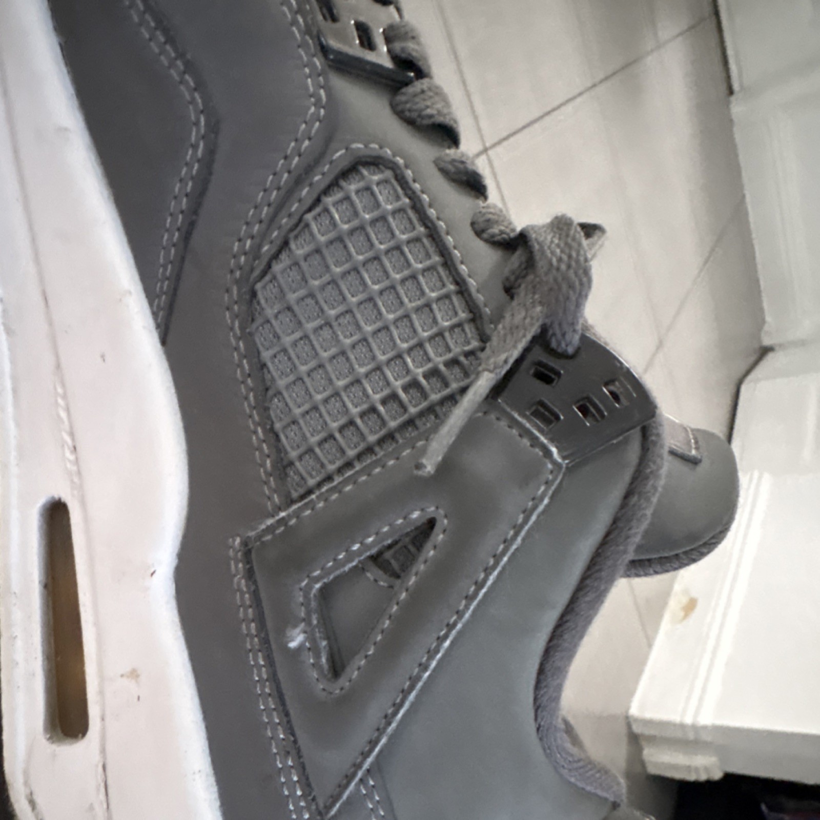Jordan 4 Retro Cool Grey Low Top Athletic Sneakers 2019 308497-007