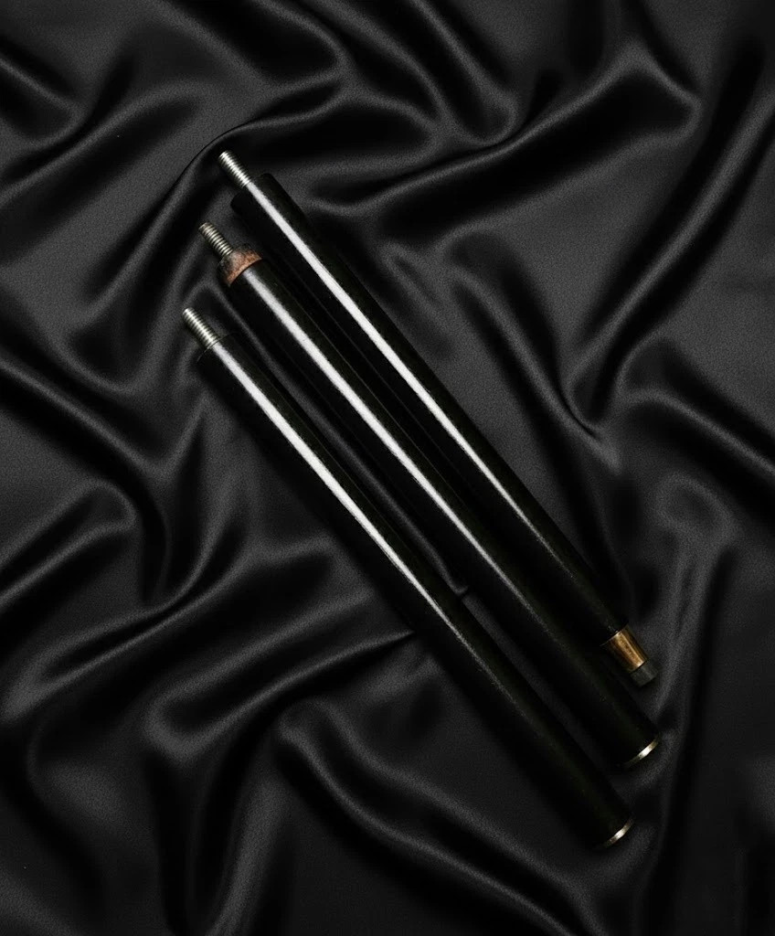 Handcrafted Artistic Walking Stick Unique Statement Piece Sturdy Black Shaft Can