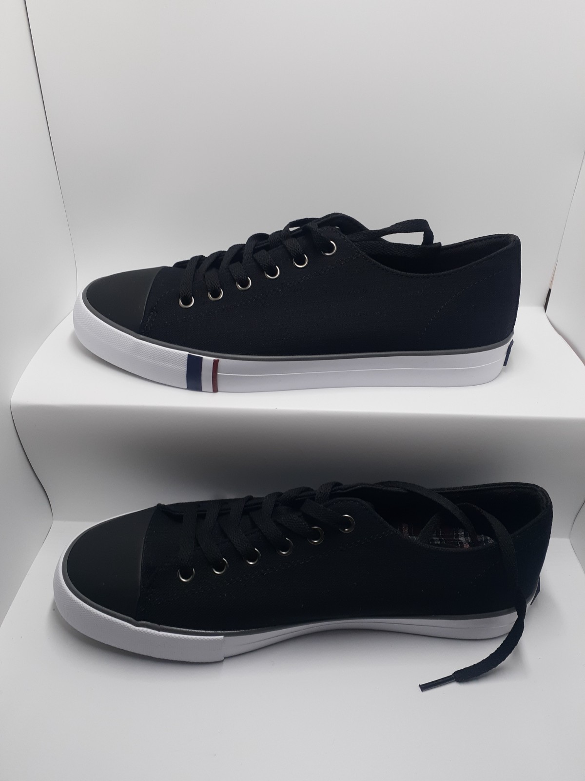 Ben Sherman Dorset Lo Black Sneakers Size US 8.5