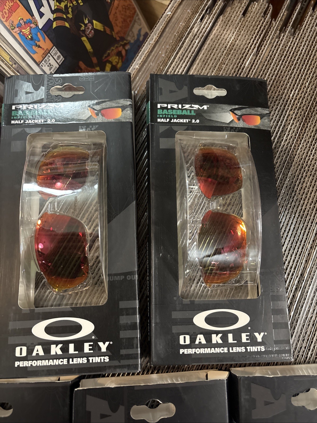 Oakley Half Jacket 2.0 Red Prizm Lenses Brand New In Box Lot Of 5 Fast S/H