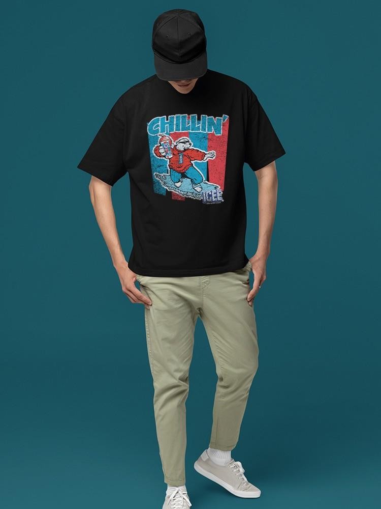 Officially Licensed ICEE Chillin’ Polar Bear Retro Men’s T-shirt