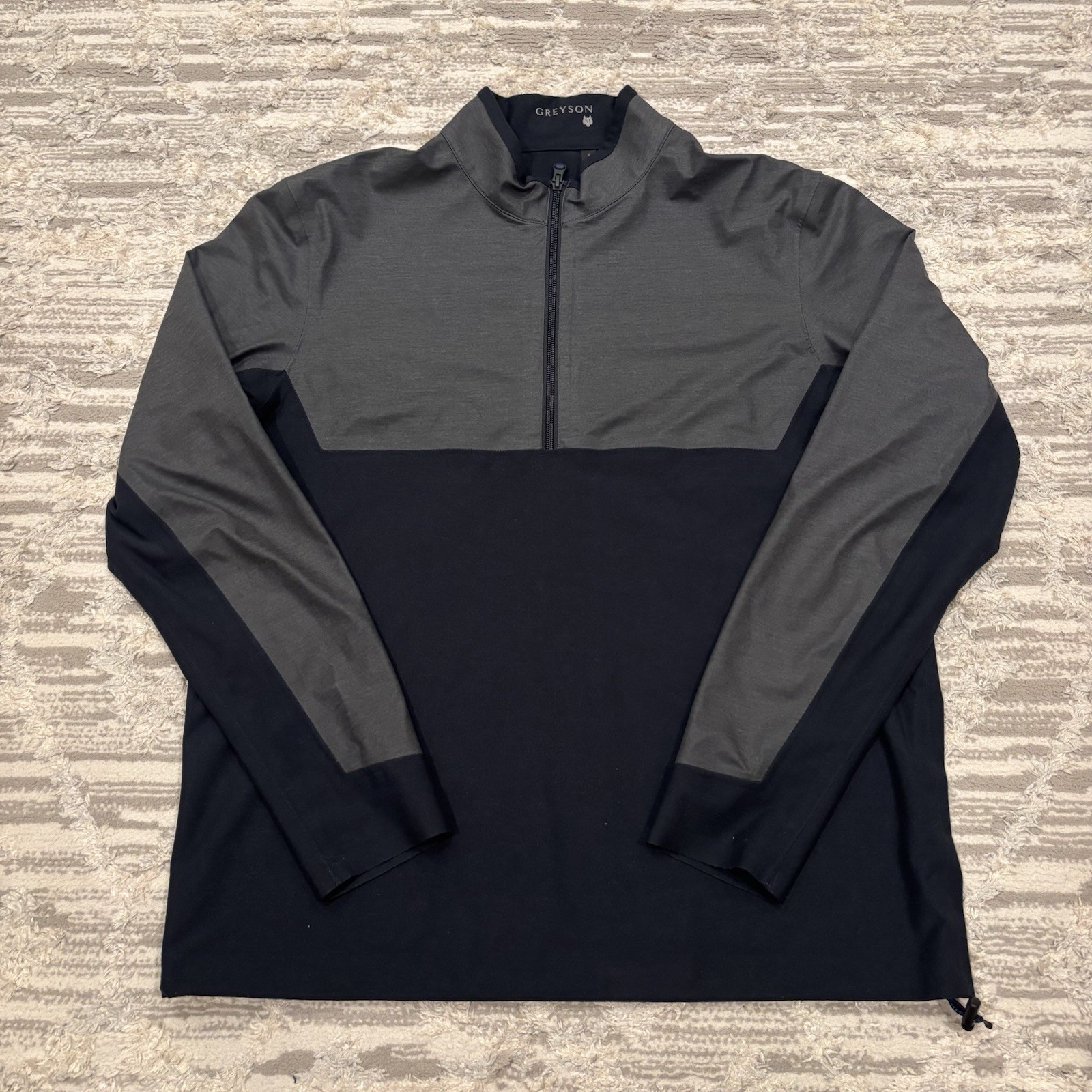 Greyson Comanche Half Zip Hybrid Men’s Medium Golf Stretch Wind Water Resistant